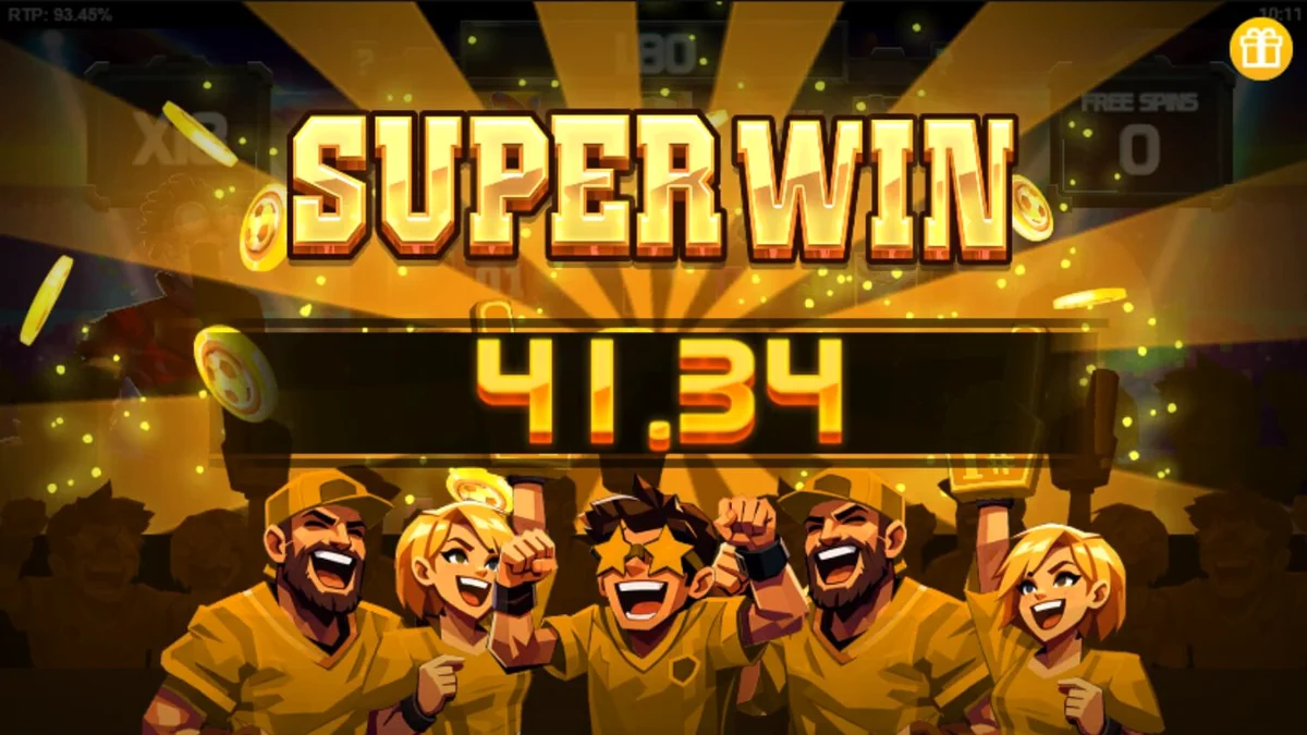 Tampilan visual slot Cluster Cup dengan tema stadion sepak bola dan grid 7x7